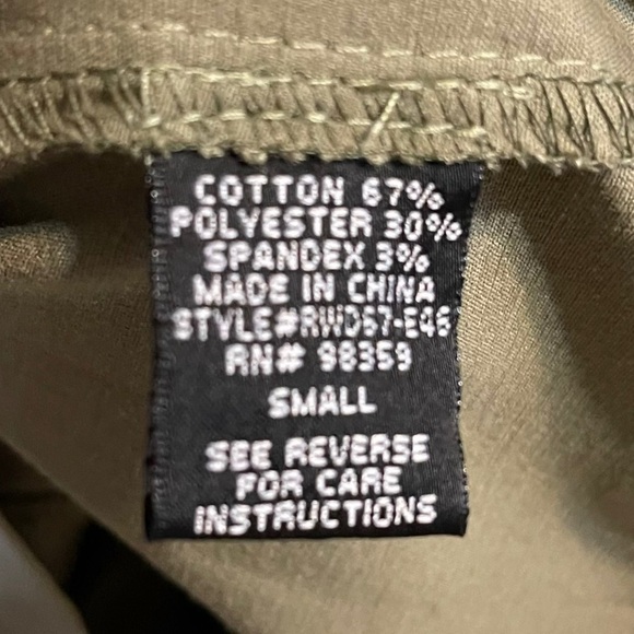 Rhapsody NWT Womens Olive Green Body-Con Strapless Military Mini Satin Dress S/P - Picture 10 of 11